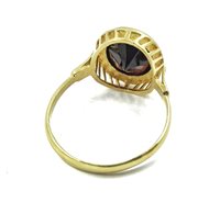 Ringe Marzinotto Gioielli Dame Anello Con Pietra in Gold Granato ANGRANATO2-20 - ANGRANATO2-20